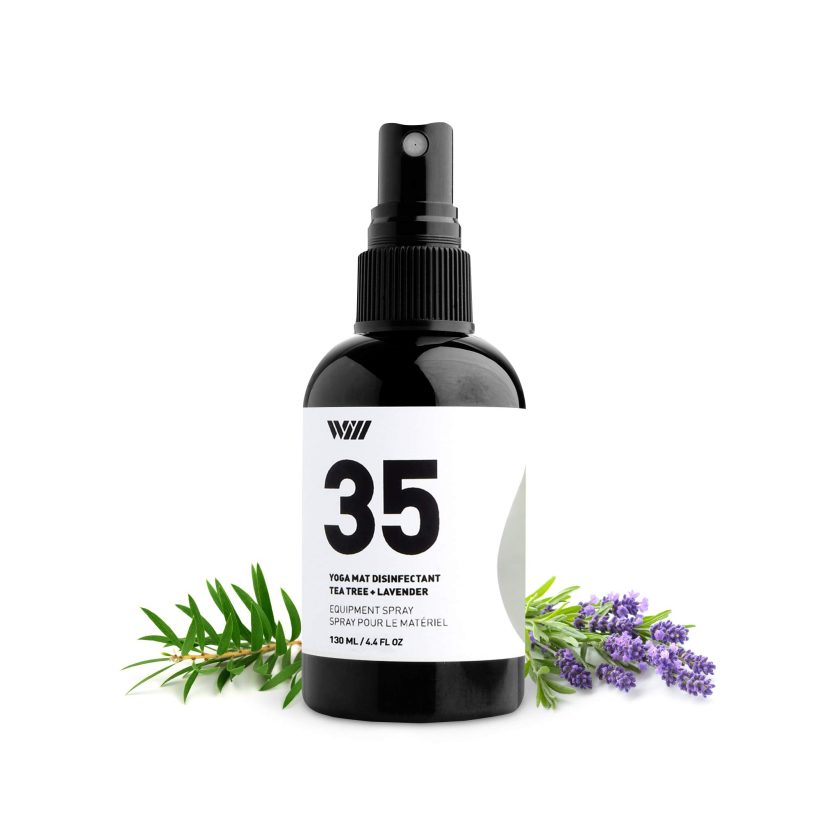 35 Yoga Mat Spray, Essential Oil-Based All-Natural Ingredients