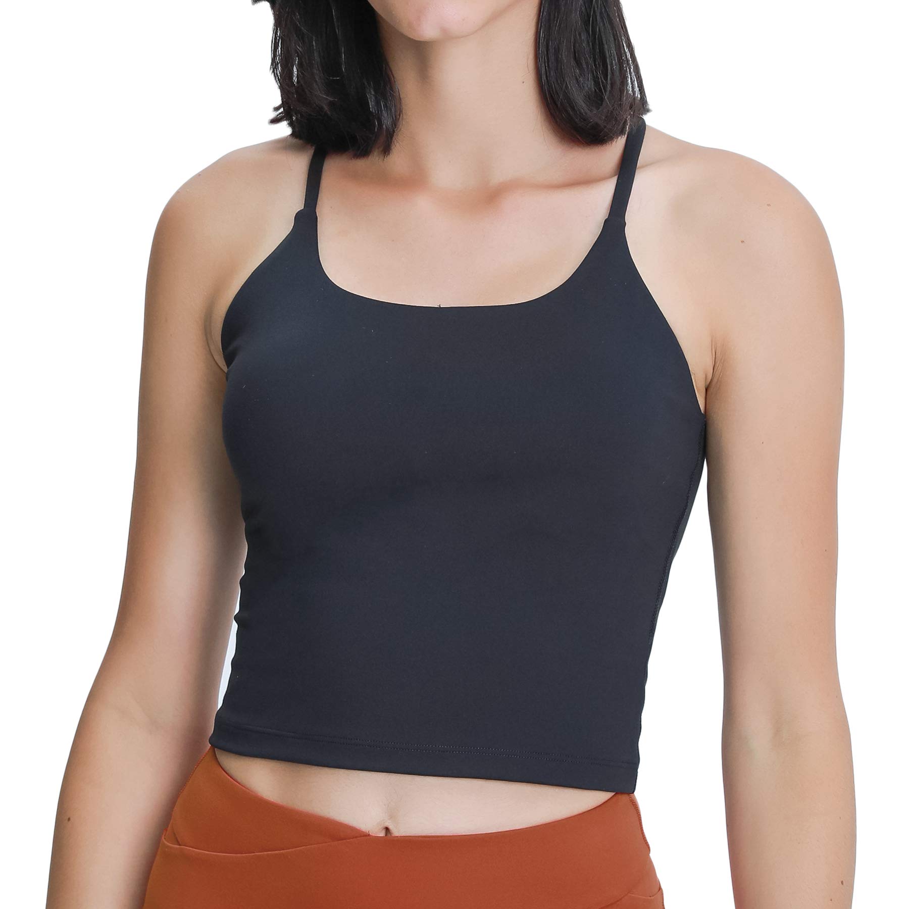 Yoga Strappy Back Tank Top for Women