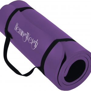 HemingWeigh 1/4 Inch Thick Yoga Mat, Extra Thick