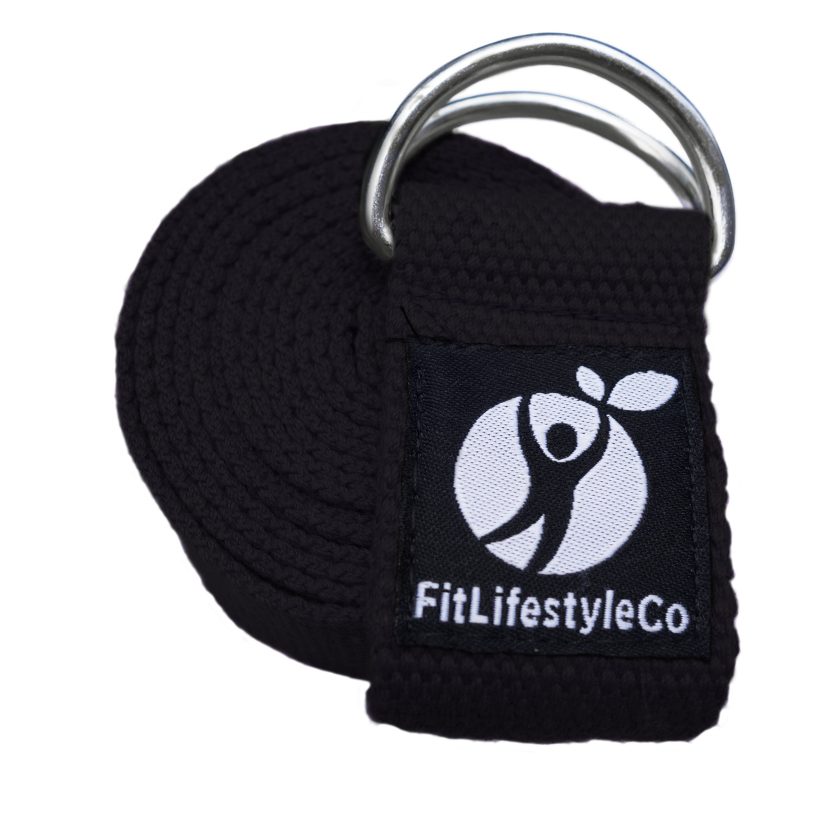 FitLifestyleCo Yoga Strap Best for Stretching